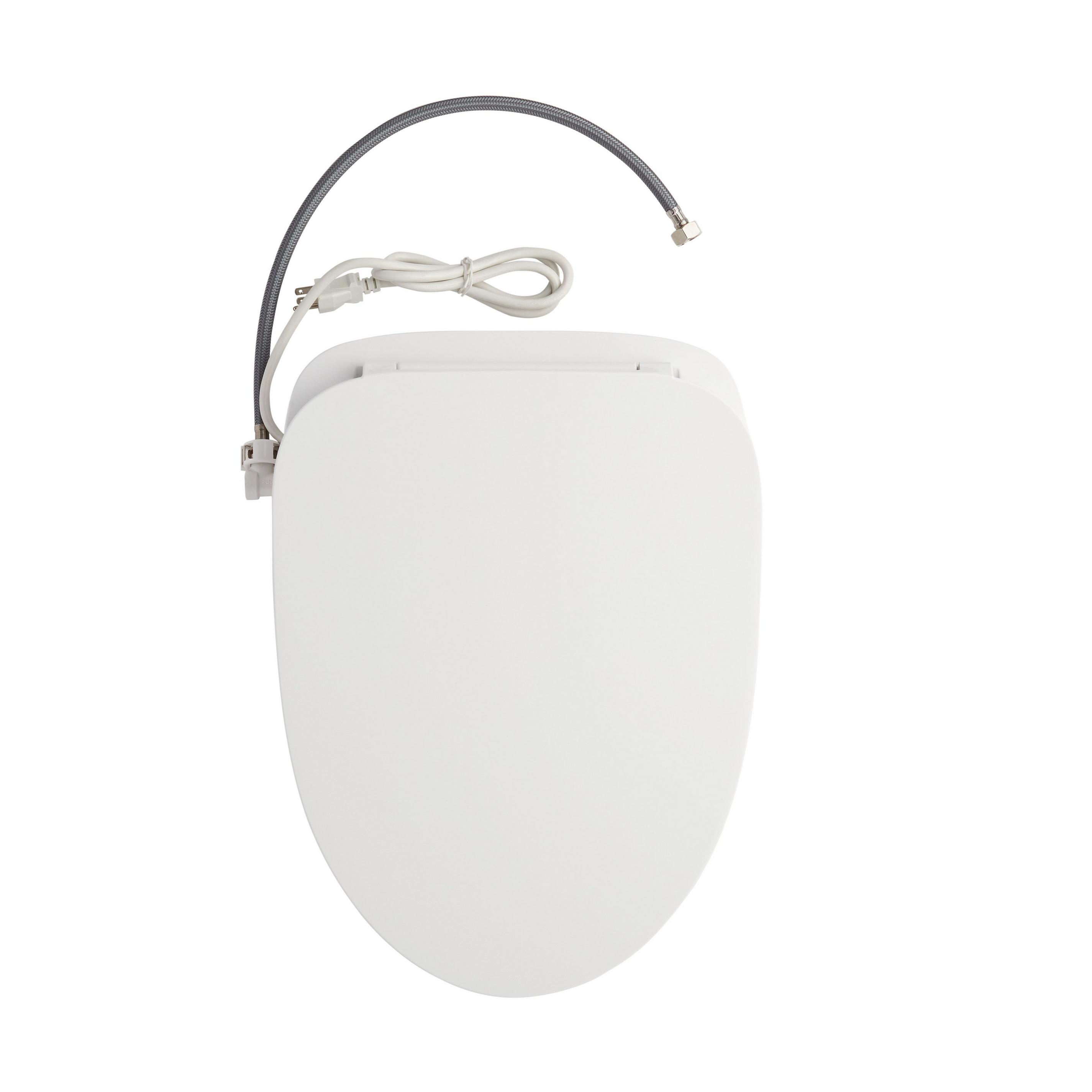 Aldridge Elongated Electronic Bidet Toilet Seat Signature Hardware