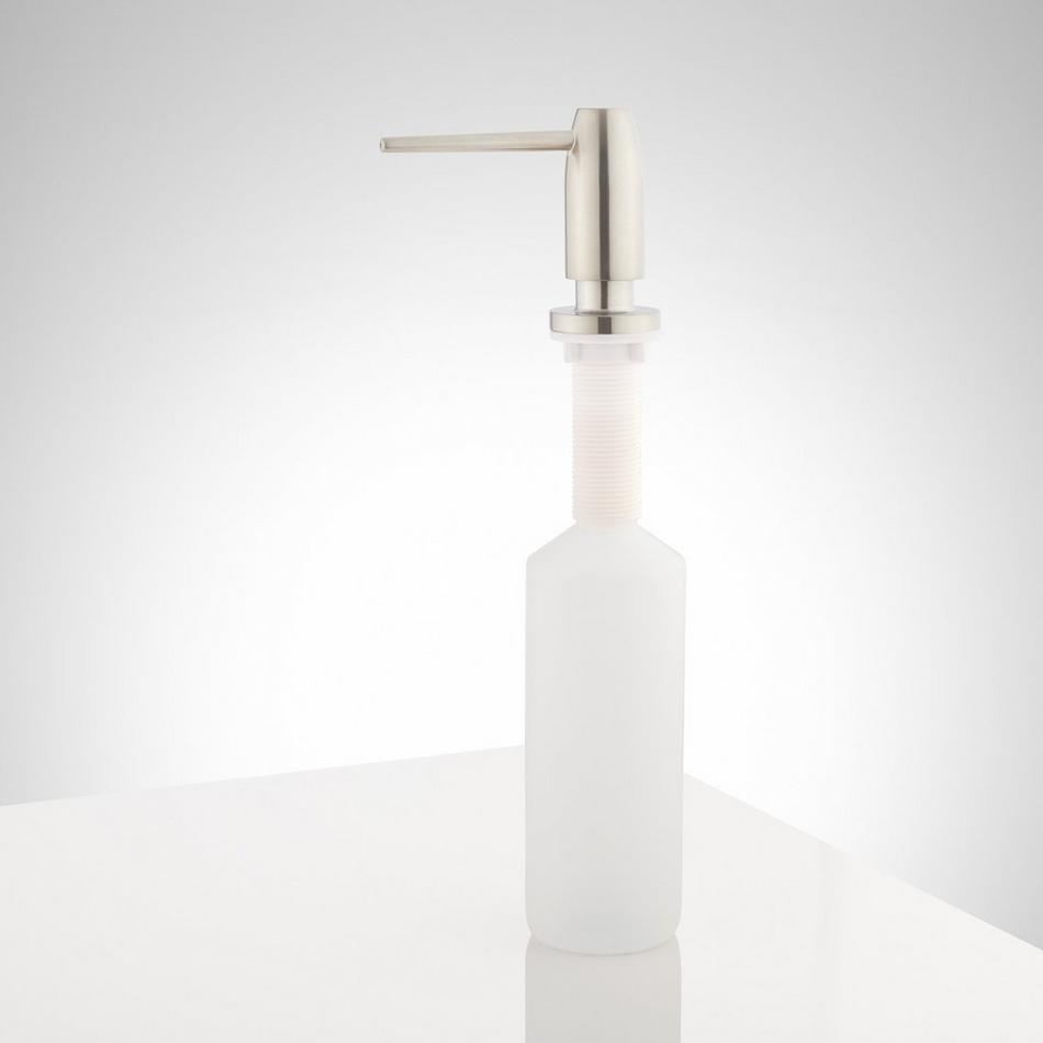 Contemporary Soap or Lotion Dispenser - Stainless Steel, , large image number 2
