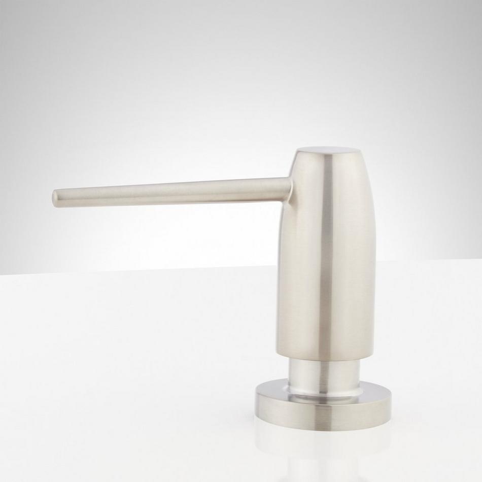 Contemporary Soap or Lotion Dispenser - Stainless Steel, , large image number 1
