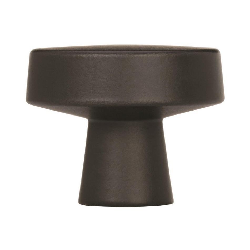 Bauman Round Cabinet Knob - Black Bronze, , large image number 1