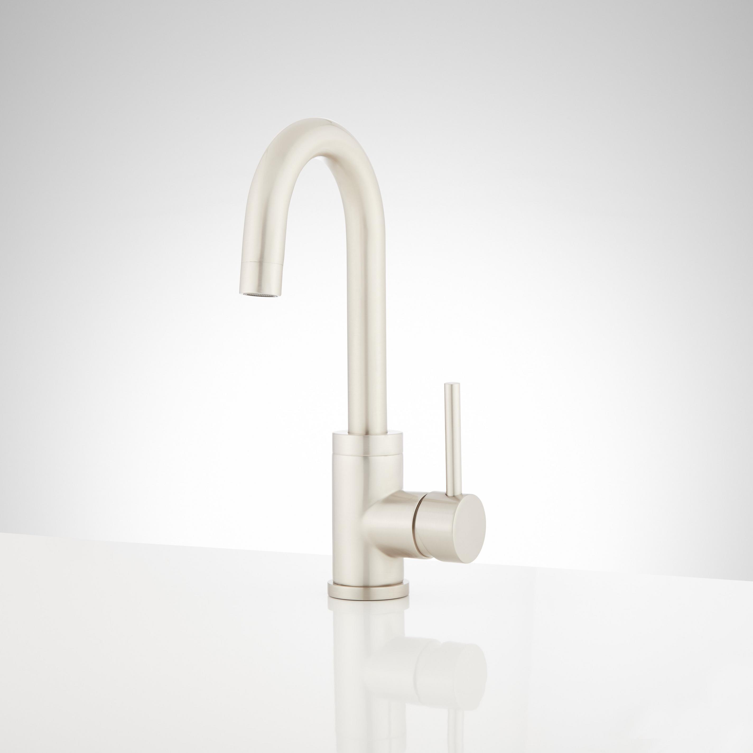 Ravenel SingleHole Bar Faucet Stainless Steel Signature Hardware