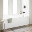60" x 36" Sitka Acrylic Alcove Soaking Tub - Right Drain - White, , large image number 0