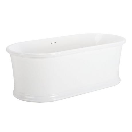 66" Halliford Acrylic Freestanding Tub