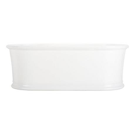 66" Halliford Acrylic Freestanding Tub