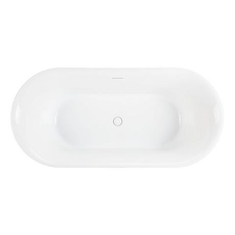 66" Halliford Acrylic Freestanding Tub