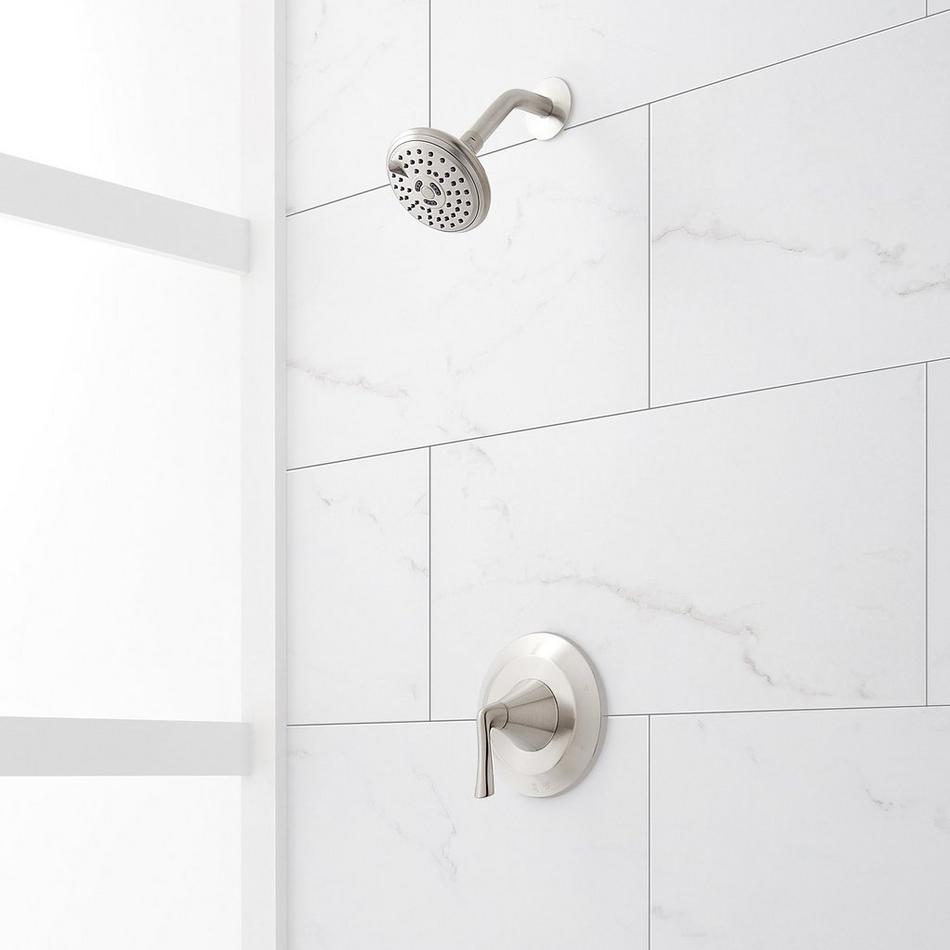 Provincetown Pressure Balance Shower System - Brushed Nickel, , large image number 0