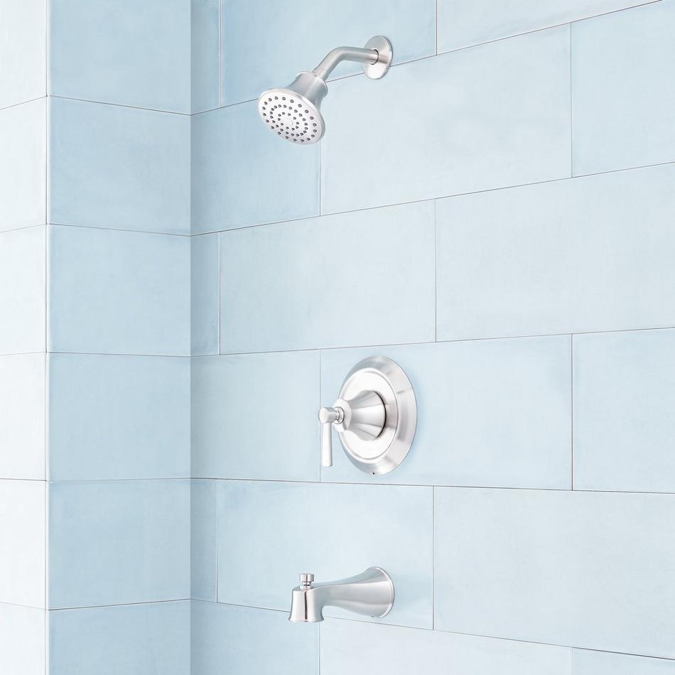 Pendleton Pressure Balance Tub and Shower System - Brushed Nickel, , large image number 0