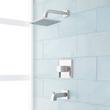 Rigi Pressure Balance Tub and Shower System - Brushed Nickel, , large image number 0