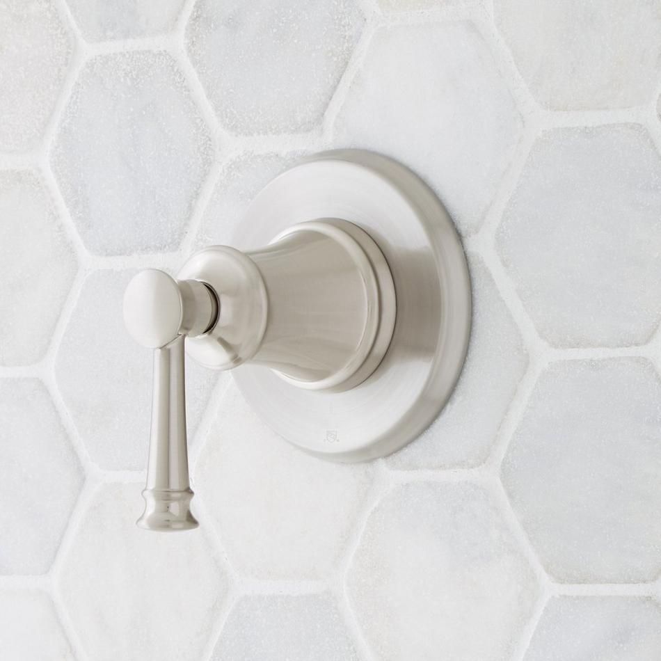 Beasley In-Wall Shower Diverter with Valve - Brushed Nickel, , large image number 0