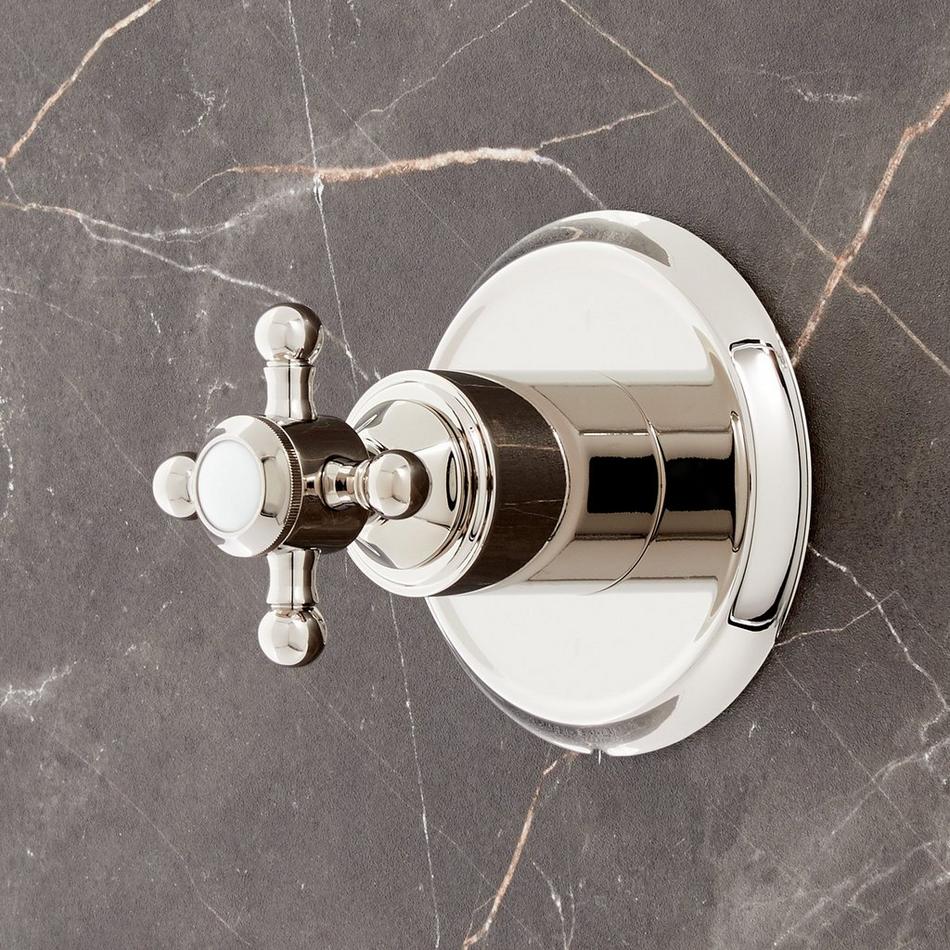 Boca Raton In-Wall Shower Diverter with Valve - Polished Nickel, , large image number 0