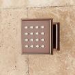Ryle Wall-Mount Rainfall Shower Set with Body Jets, , large image number 3