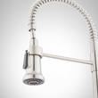 19" Presidio Kitchen Faucet with Pull-Down Spring Spout - Stainless Steel, , large image number 2