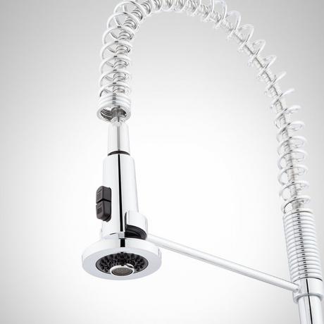26" Presidio Kitchen Faucet with Pull-Down Spring Spout