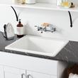 Medford Acrylic Drop-In Laundry Sink, , large image number 0
