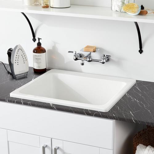 Medford Acrylic Drop-In Laundry Sink