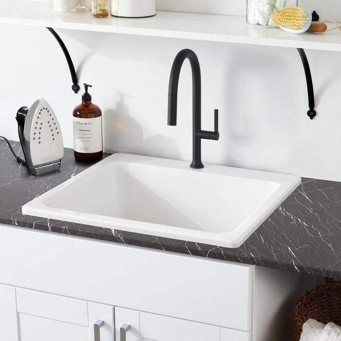 Medford Acrylic Drop-In Laundry Sink