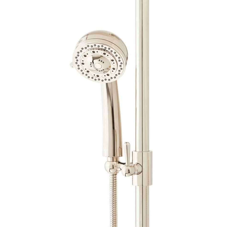 30" Traditional Multifunction Hand Shower and Slide Bar - Polished Nickel, , large image number 1