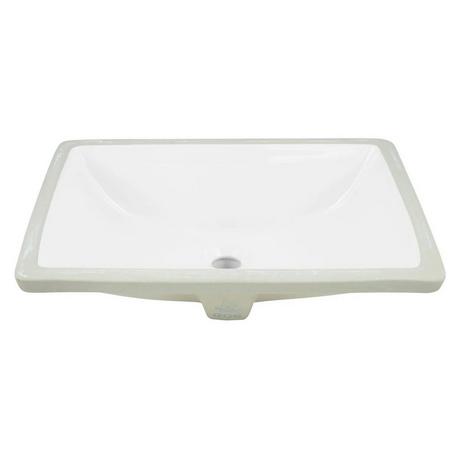 37" X 22" 3CM Marble Vanity Top with Left Offset Rect Undermount Sink - Carrara - 8" Faucet Holes
