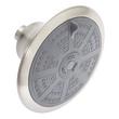 Traditional Round Multifunction Shower Head - Brushed Nickel, , large image number 0