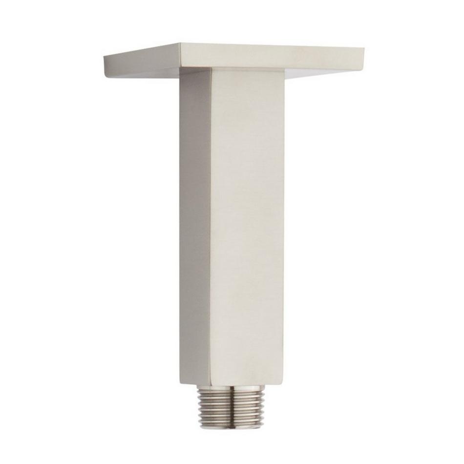 4" Square Ceiling-Mount Shower Arm - Brushed Nickel, , large image number 0