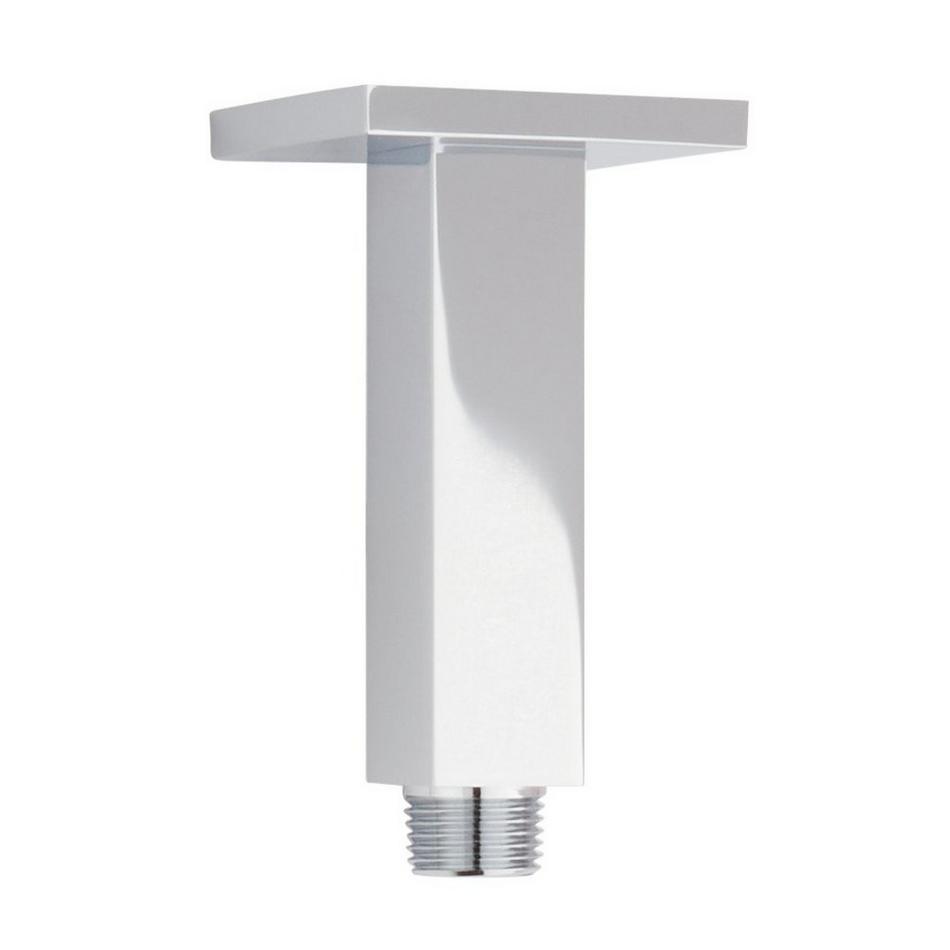 4" Square Ceiling-Mount Shower Arm - Chrome, , large image number 0