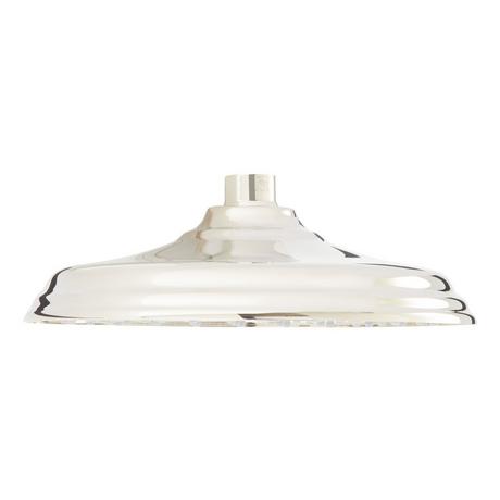 Traditional Round Rainfall Shower Head - 1.8 GPM