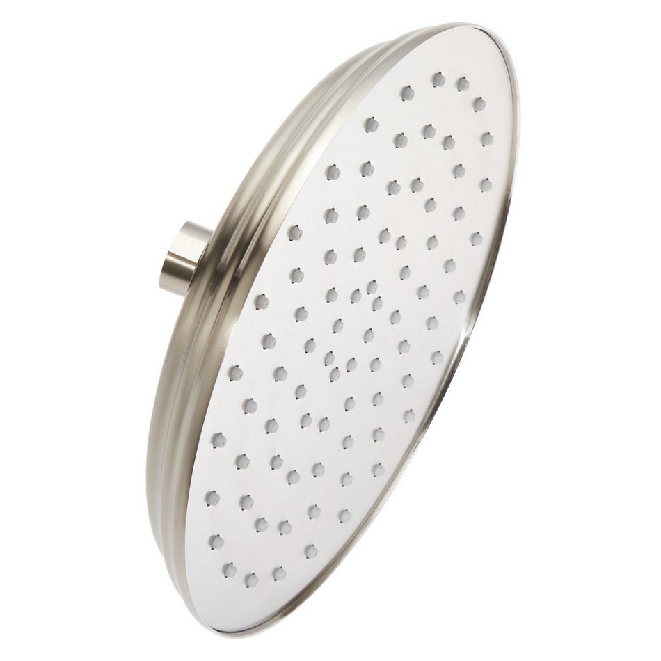 8" Traditional Round Rainfall Shower Head - 1.8 GPM - Brushed Nickel, , large image number 0