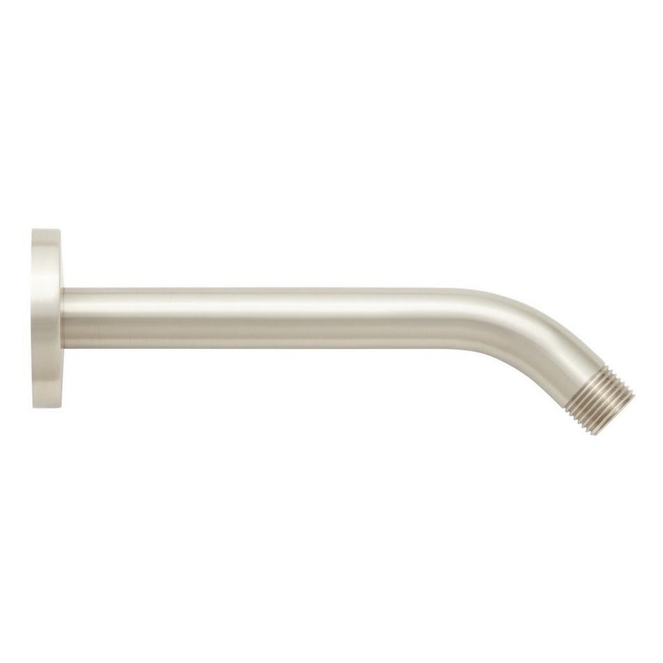 8" Contemporary Shower Arm and Flange - Brushed Nickel, , large image number 0