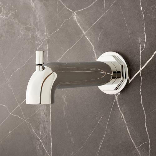 chrome tub spout