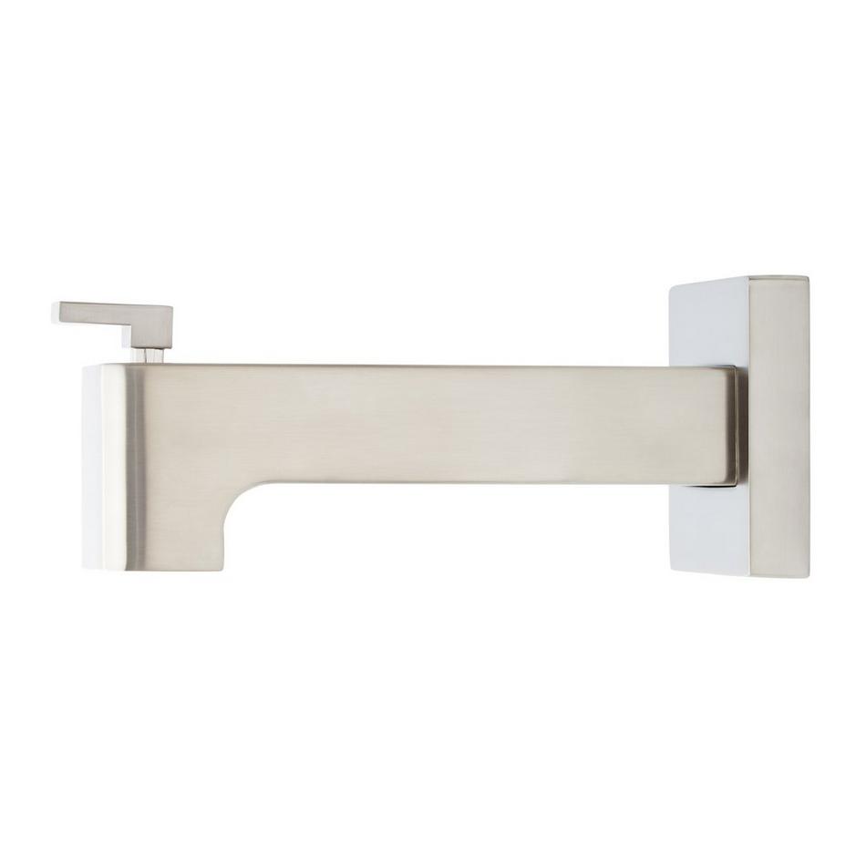 Hibiscus Tub Spout with Diverter - Brushed Nickel, , large image number 1