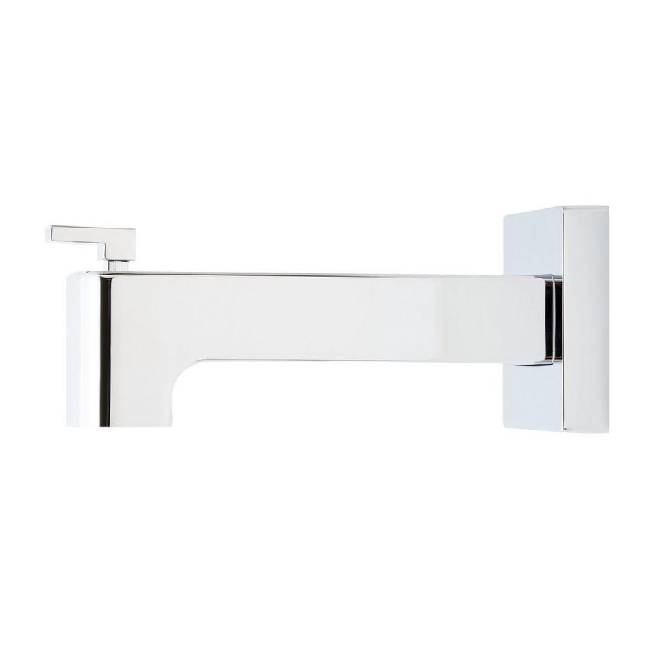 Hibiscus Tub Spout with Diverter - Chrome, , large image number 1