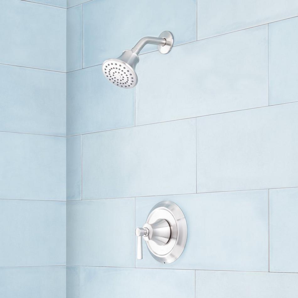 Signature Hardware 948653 Boca Raton Pressure Balanced Shower Only Trim Package - Chrome, Silver 449042