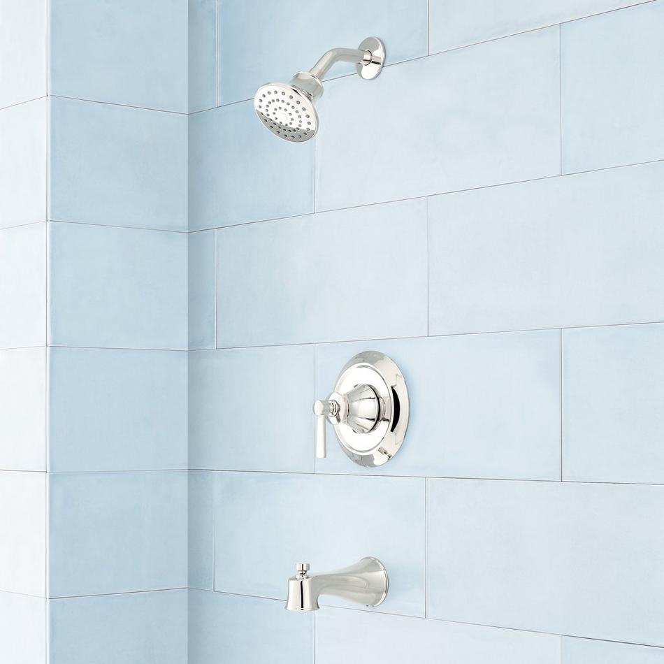 Pendleton Pressure Balance Tub and Shower Set Trim - Polished Nickel, , large image number 0