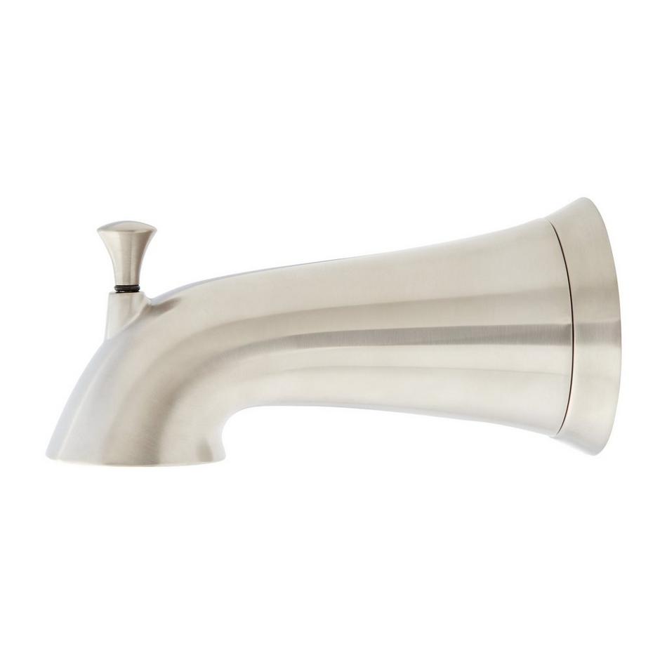 Provincetown Tub Spout with Diverter - Brushed Nickel, , large image number 1