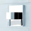Rigi Pressure Balance Shower Set Trim - Chrome, , large image number 2