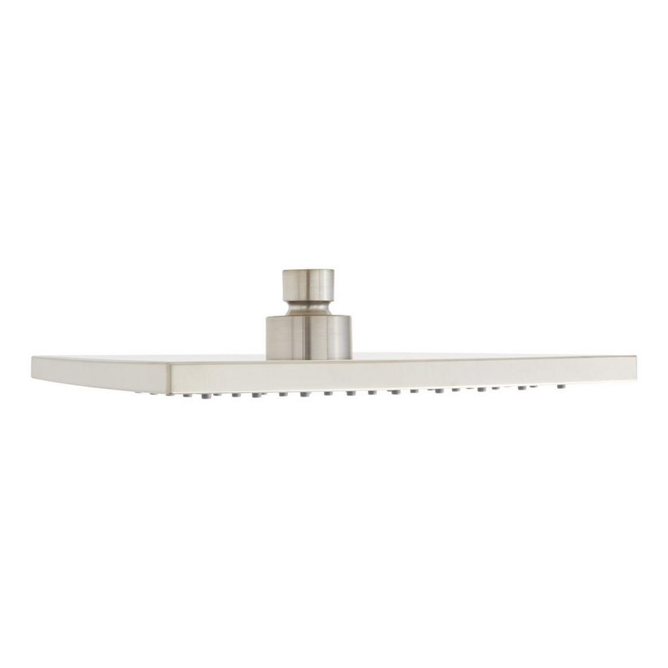 Rigi Square Rainfall Shower Head - Brushed Nickel, , large image number 1