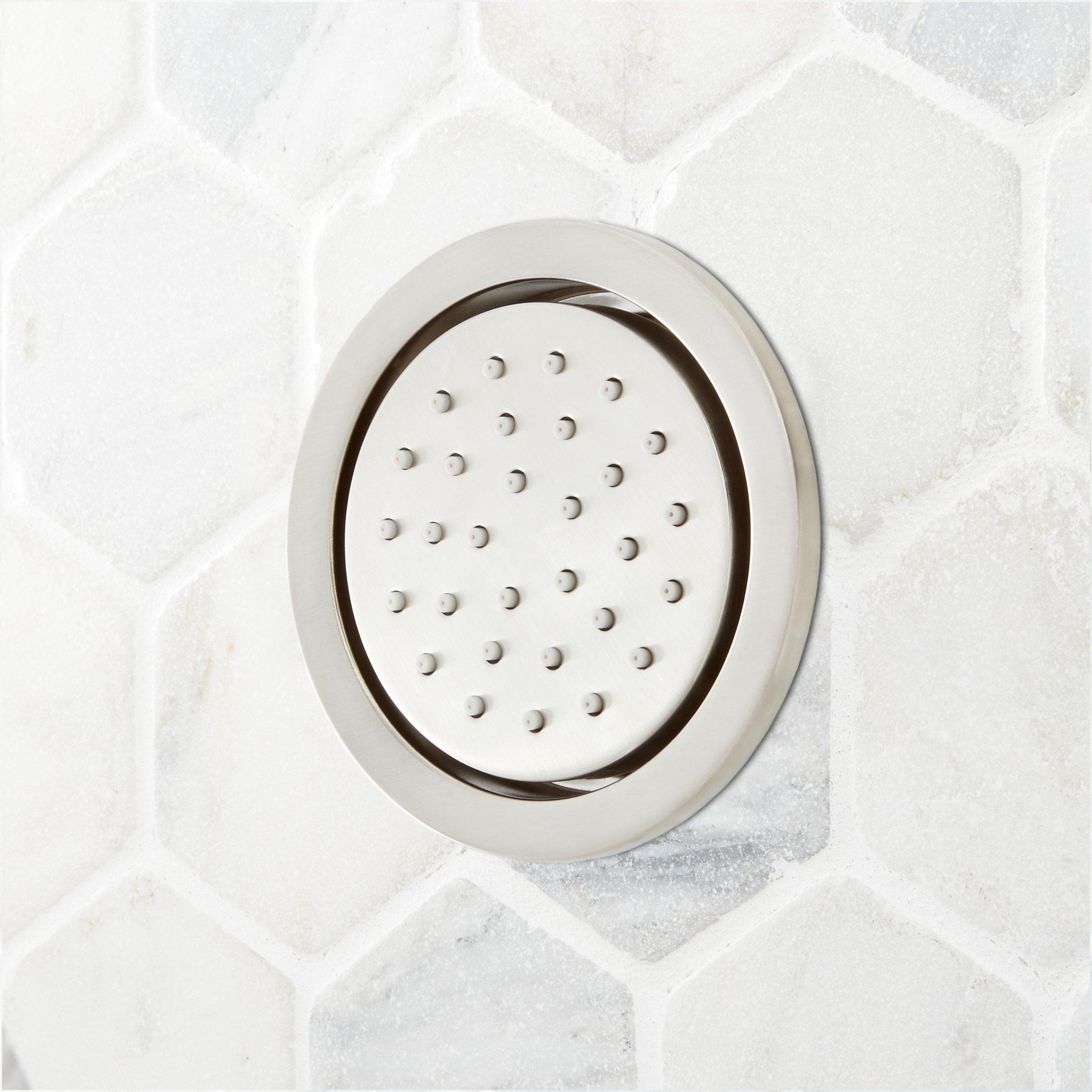 FundamentALL Round Single-Function Body Spray - Brushed Nickel ...