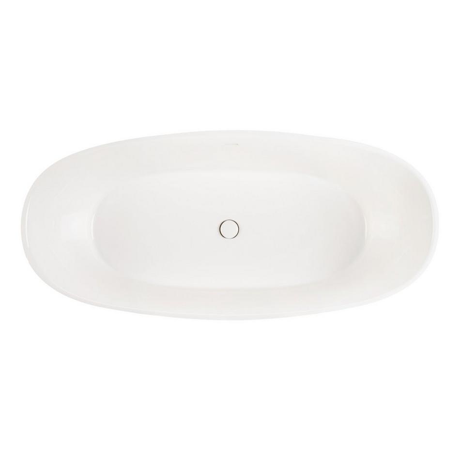 67" Giosa Solid Surface Freestanding Tub, , large image number 3