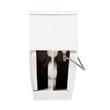 Sitka One-Piece Elongated Skirted Toilet with Aldridge Bidet Seat - White, , large image number 4