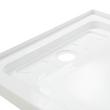 60" x 30" Palmhurst Shower Tray with Linear Drain - Left Hand - Matte Black, , large image number 2