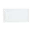 60" x 30" Palmhurst Shower Tray with Linear Drain - Left Hand - Matte Black, , large image number 1