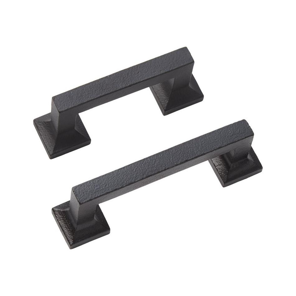 4" Rosser Solid Bronze Cabinet Pull - Dark Bronze, , large image number 1