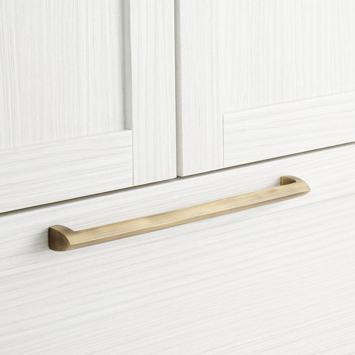 Rindahl Solid Brass Appliance Pull in Antique Brass