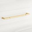 8" Lunata Solid Brass Cabinet Pull - Satin Brass, , large image number 0
