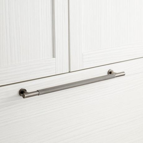Evinger Knurled Brass Appliance Pull