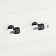 3" Beryn Acrylic Cabinet Pull - Matte Black, , large image number 0
