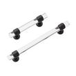 3" Beryn Acrylic Cabinet Pull - Matte Black, , large image number 1