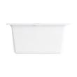 16" Holcomb Drop-In  Granite Composite Sink - Cloud White, , large image number 2