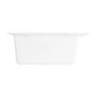 16" Holcomb Drop-In  Granite Composite Sink - Cloud White, , large image number 3