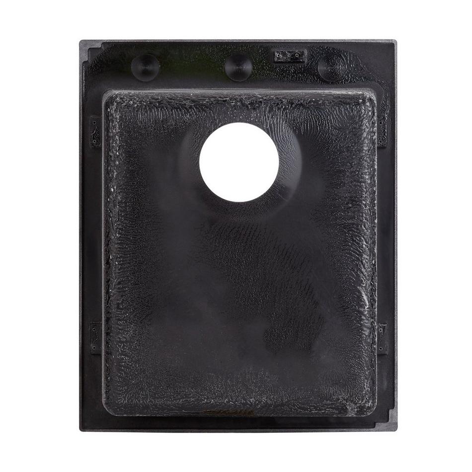 16" Holcomb Drop-In Granite Composite Sink - Black, , large image number 5